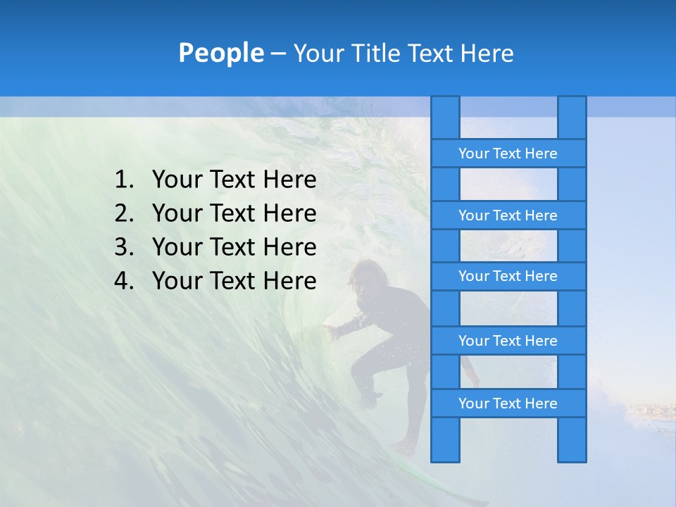 Sea Liquid Revolution PowerPoint Template