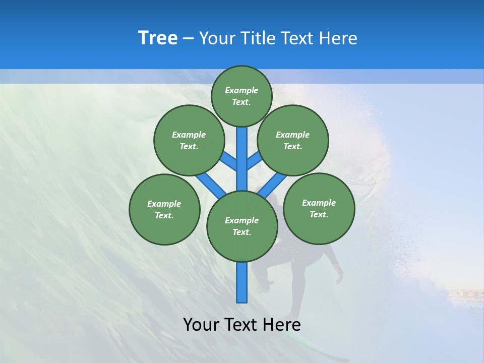 Sea Liquid Revolution PowerPoint Template