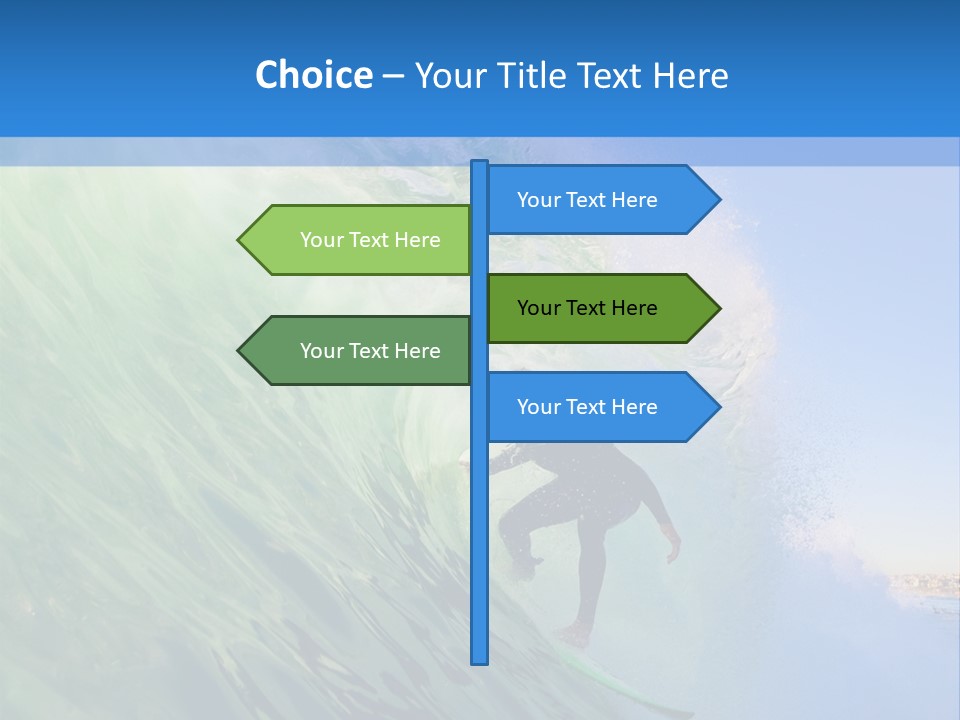 Sea Liquid Revolution PowerPoint Template