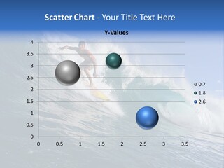 Man Extreme Shorebreak PowerPoint Template