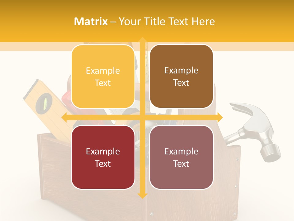 Symbol Improvement Box PowerPoint Template