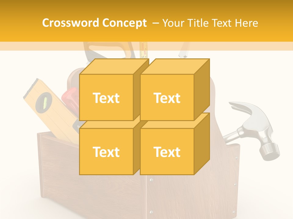 Symbol Improvement Box PowerPoint Template