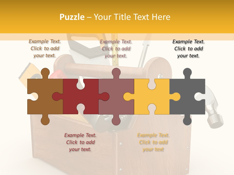 Symbol Improvement Box PowerPoint Template