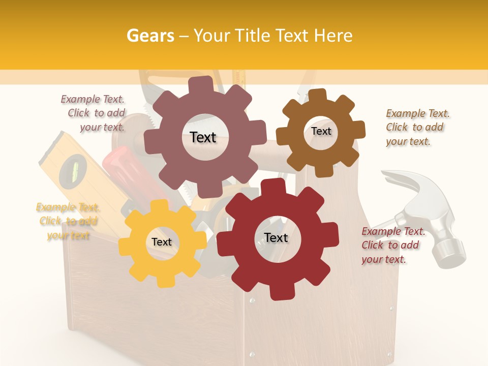 Symbol Improvement Box PowerPoint Template