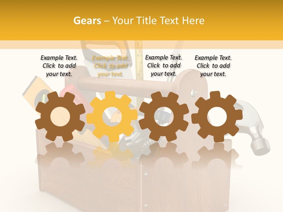 Symbol Improvement Box PowerPoint Template