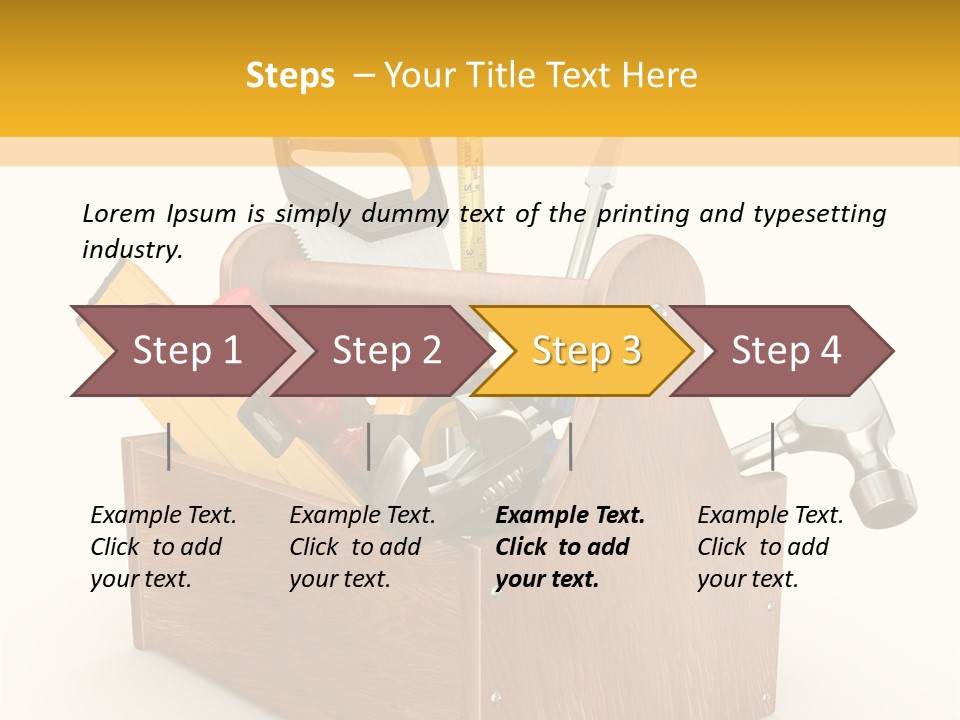 Symbol Improvement Box PowerPoint Template