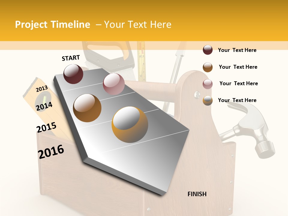 Symbol Improvement Box PowerPoint Template