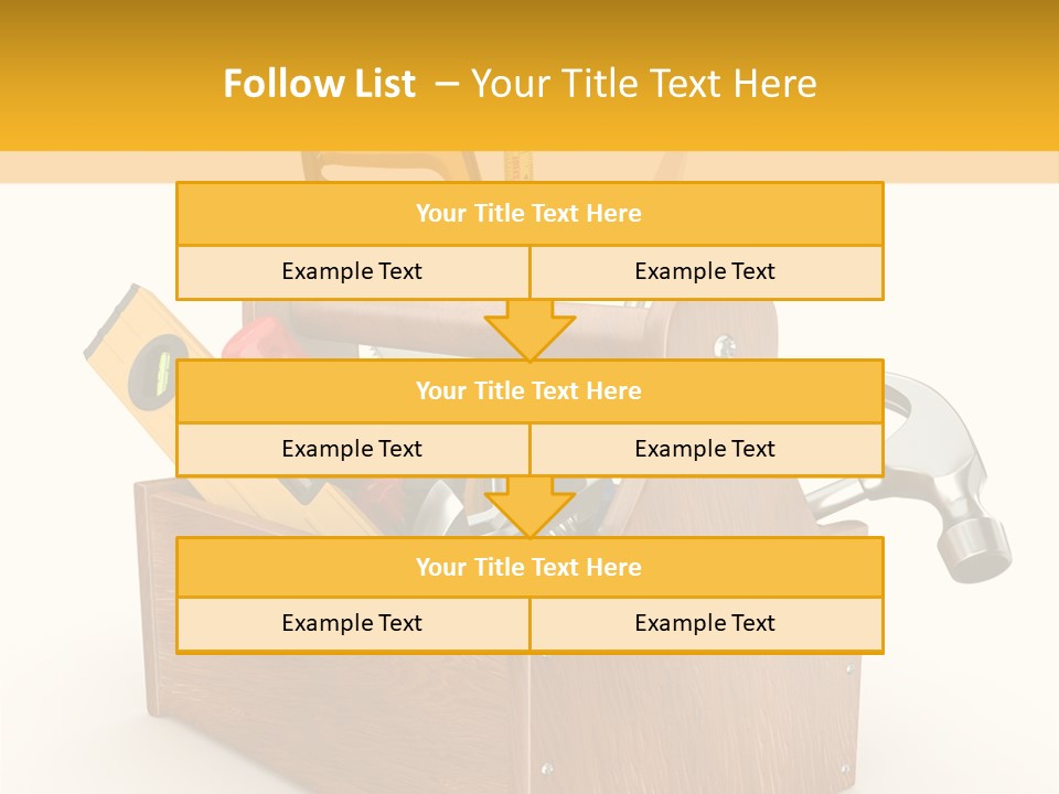 Symbol Improvement Box PowerPoint Template