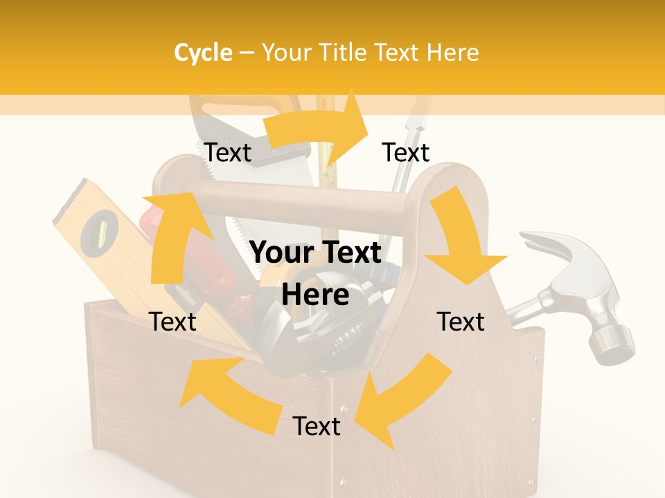 Symbol Improvement Box PowerPoint Template