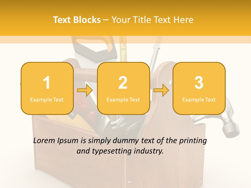 Symbol Improvement Box PowerPoint Template