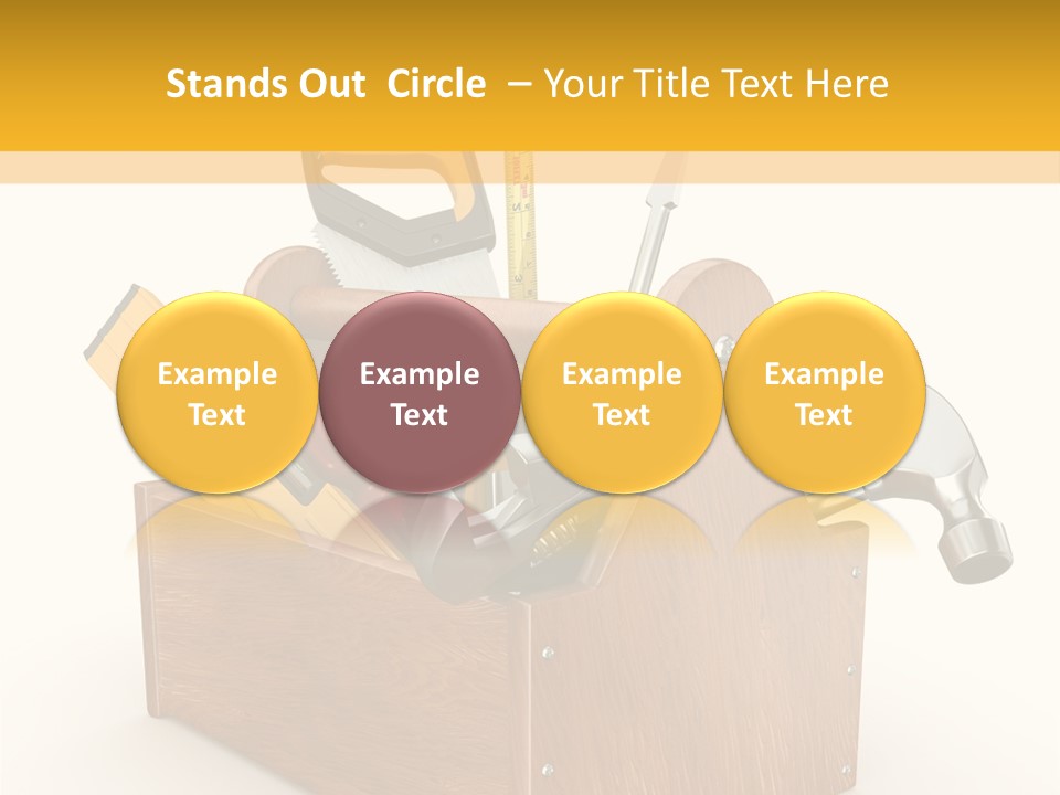 Symbol Improvement Box PowerPoint Template