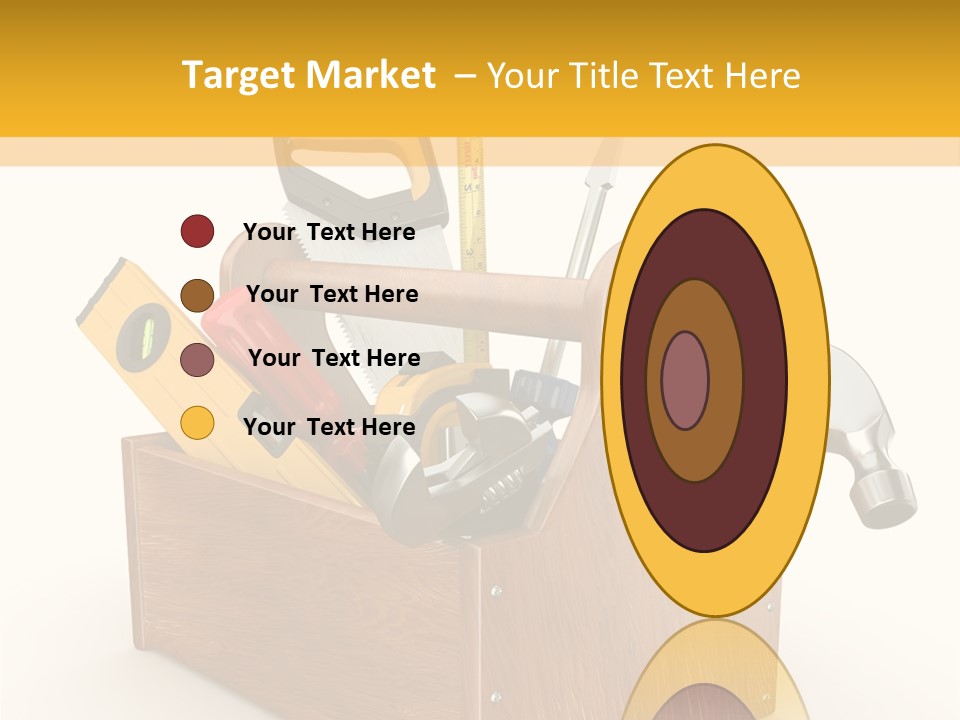 Symbol Improvement Box PowerPoint Template