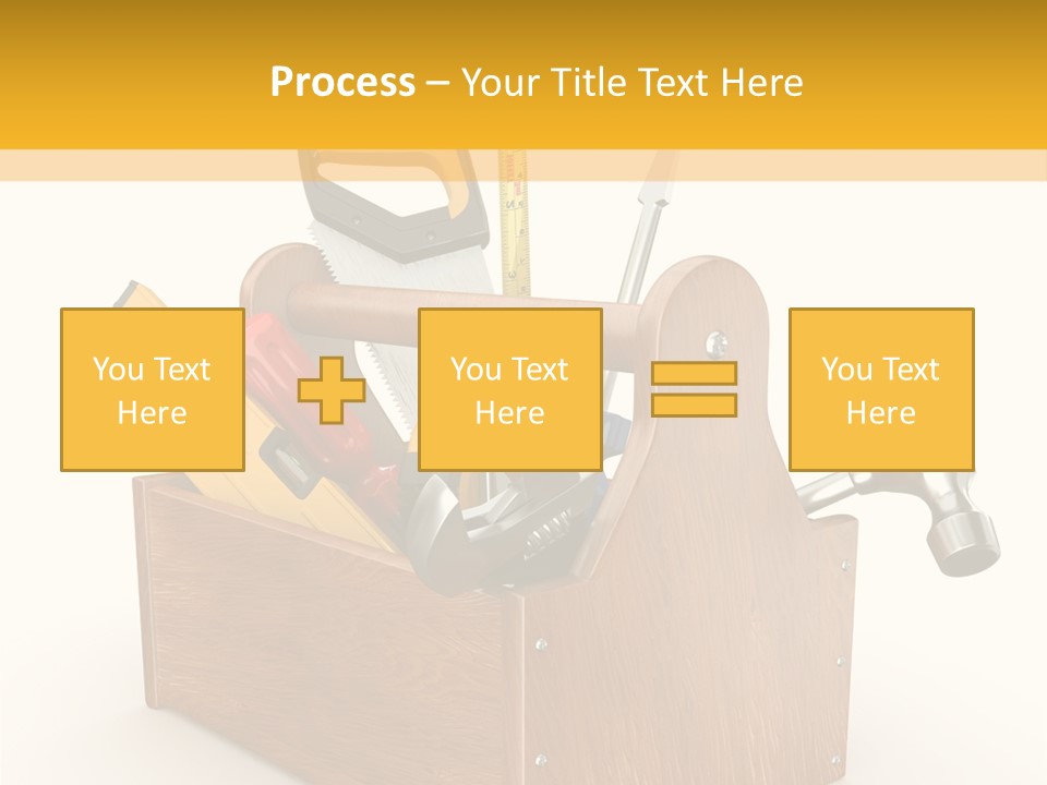 Symbol Improvement Box PowerPoint Template