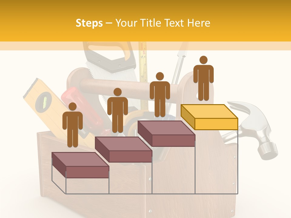 Symbol Improvement Box PowerPoint Template
