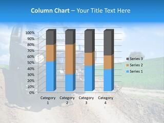 Rally Truck Hill PowerPoint Template