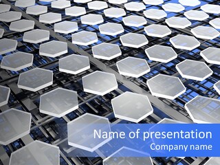 Atoms Engineering Technology PowerPoint Template