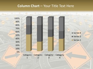 Highway Arrow Choice PowerPoint Template