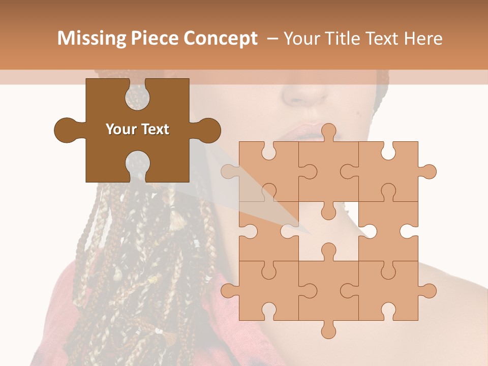 Posing Gorgeous Fascinating PowerPoint Template