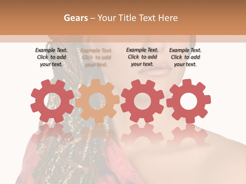 Posing Gorgeous Fascinating PowerPoint Template