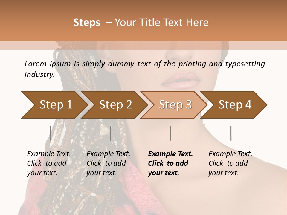 Posing Gorgeous Fascinating PowerPoint Template