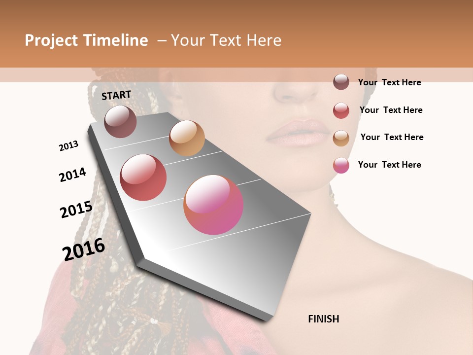 Posing Gorgeous Fascinating PowerPoint Template