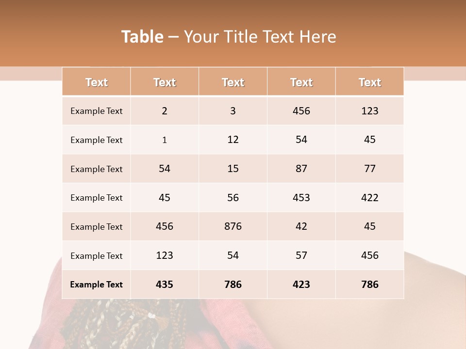 Posing Gorgeous Fascinating PowerPoint Template