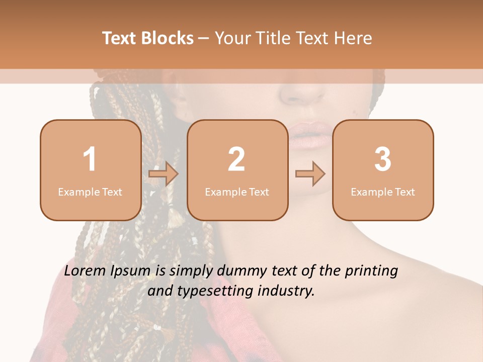 Posing Gorgeous Fascinating PowerPoint Template
