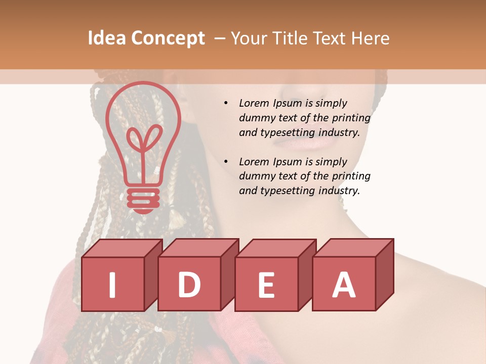 Posing Gorgeous Fascinating PowerPoint Template