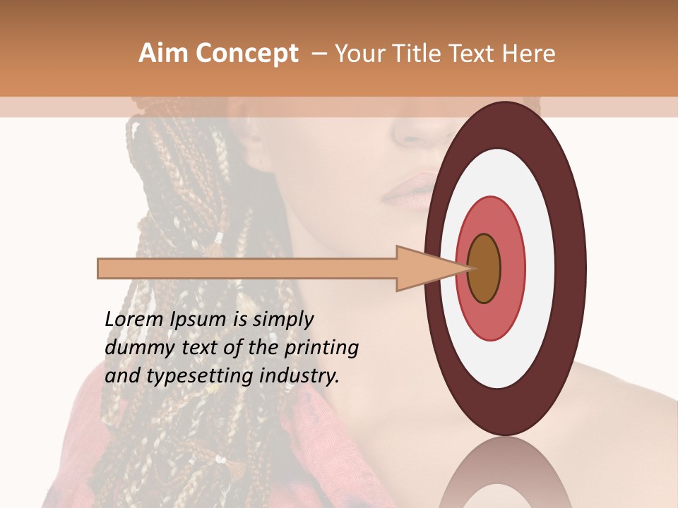 Posing Gorgeous Fascinating PowerPoint Template