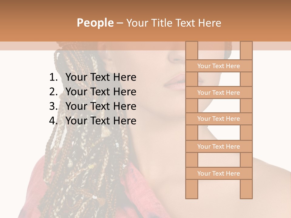Posing Gorgeous Fascinating PowerPoint Template