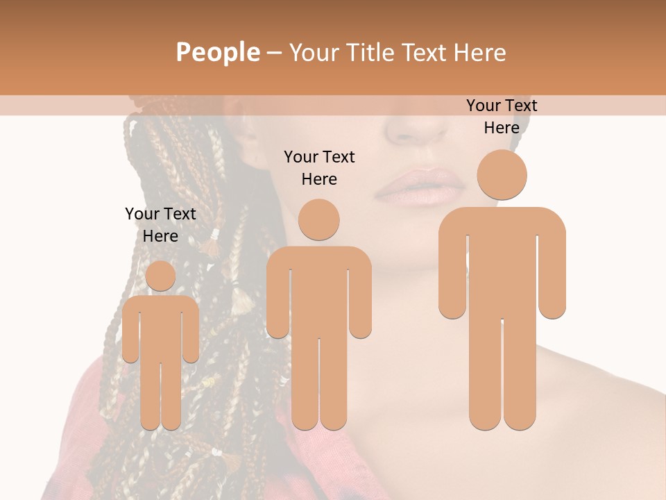 Posing Gorgeous Fascinating PowerPoint Template