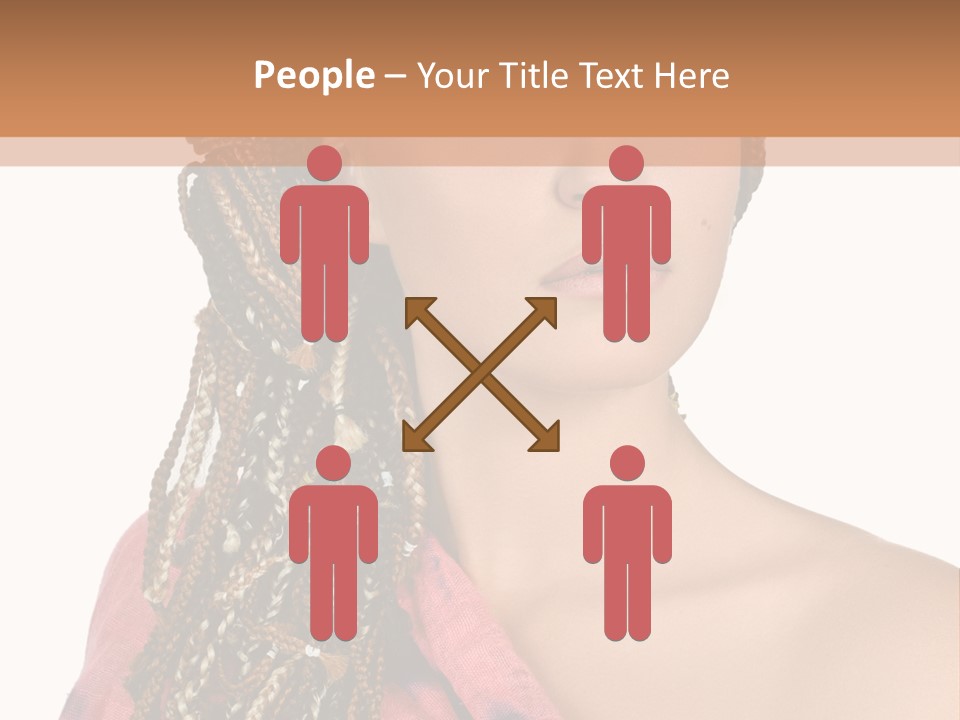 Posing Gorgeous Fascinating PowerPoint Template