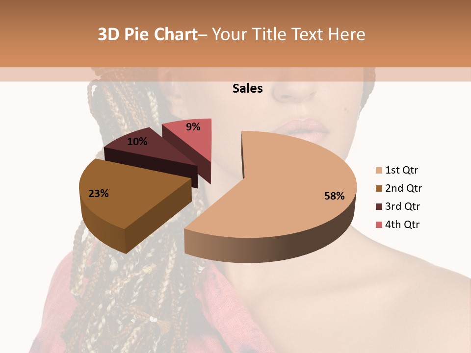 Posing Gorgeous Fascinating PowerPoint Template