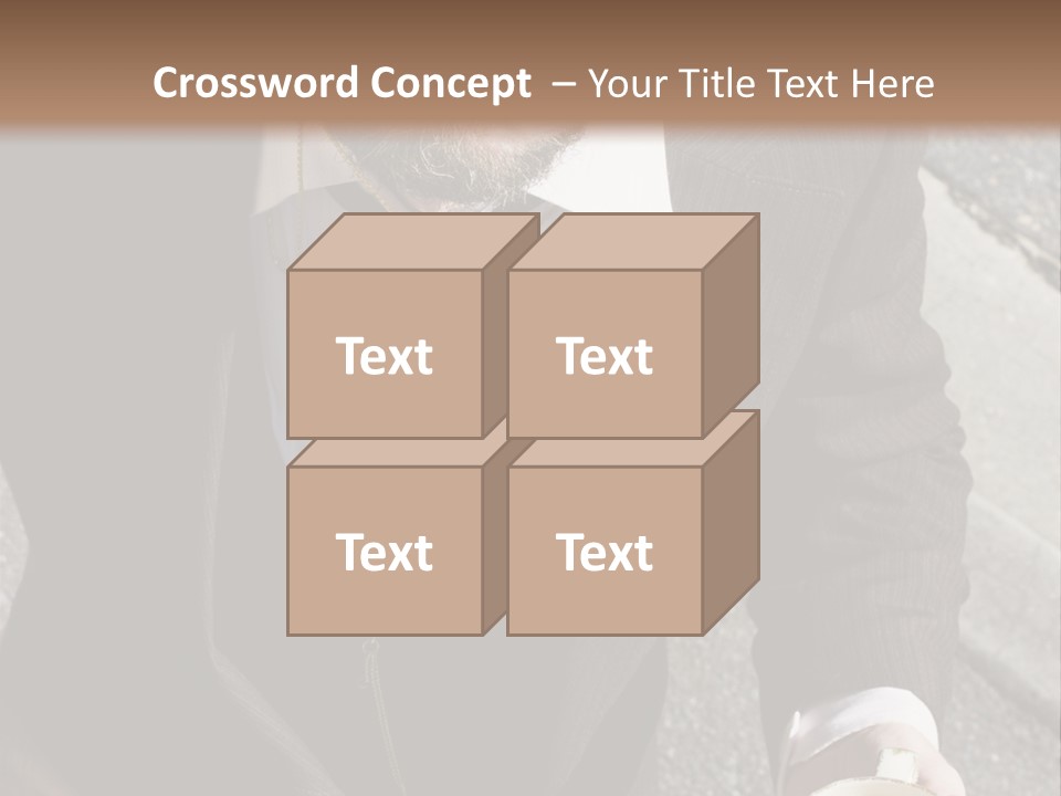Creature Vertical Bothered PowerPoint Template
