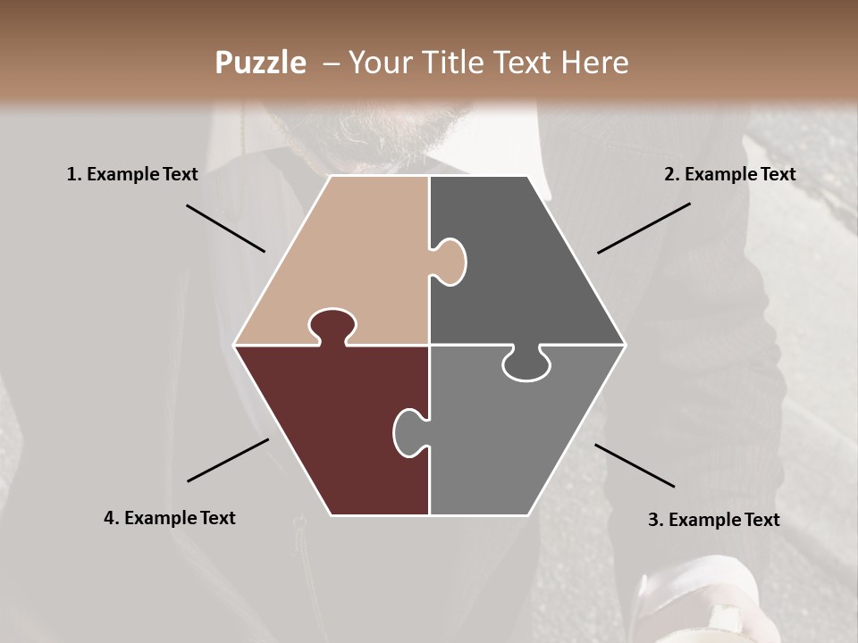 Creature Vertical Bothered PowerPoint Template