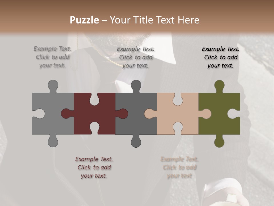 Creature Vertical Bothered PowerPoint Template