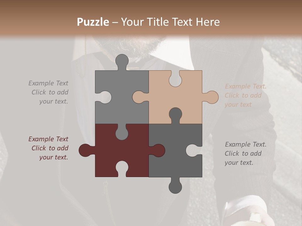 Creature Vertical Bothered PowerPoint Template