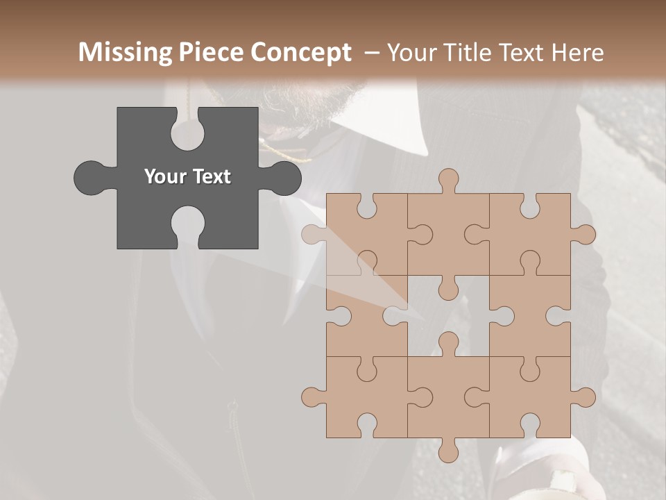 Creature Vertical Bothered PowerPoint Template