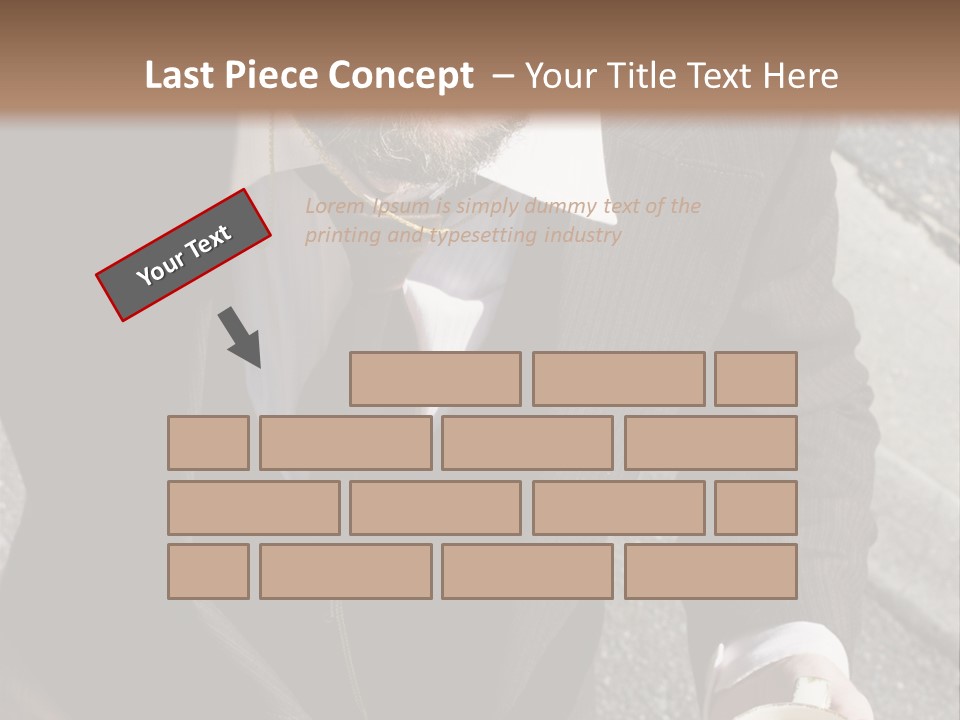 Creature Vertical Bothered PowerPoint Template