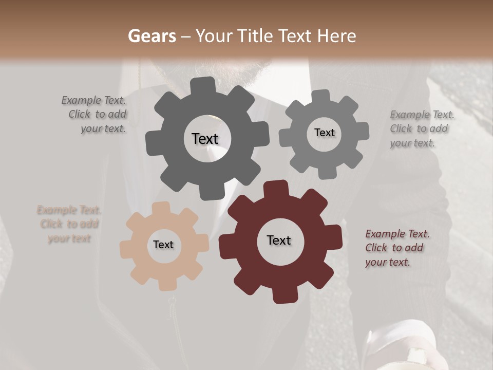 Creature Vertical Bothered PowerPoint Template