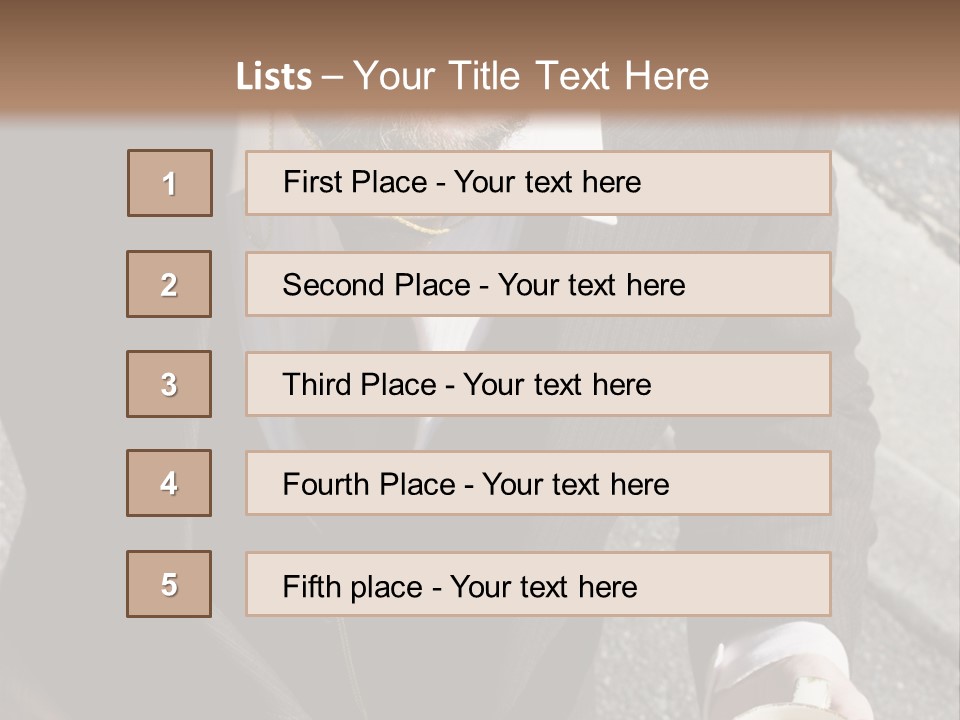 Creature Vertical Bothered PowerPoint Template