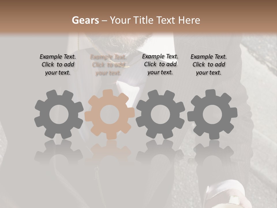 Creature Vertical Bothered PowerPoint Template