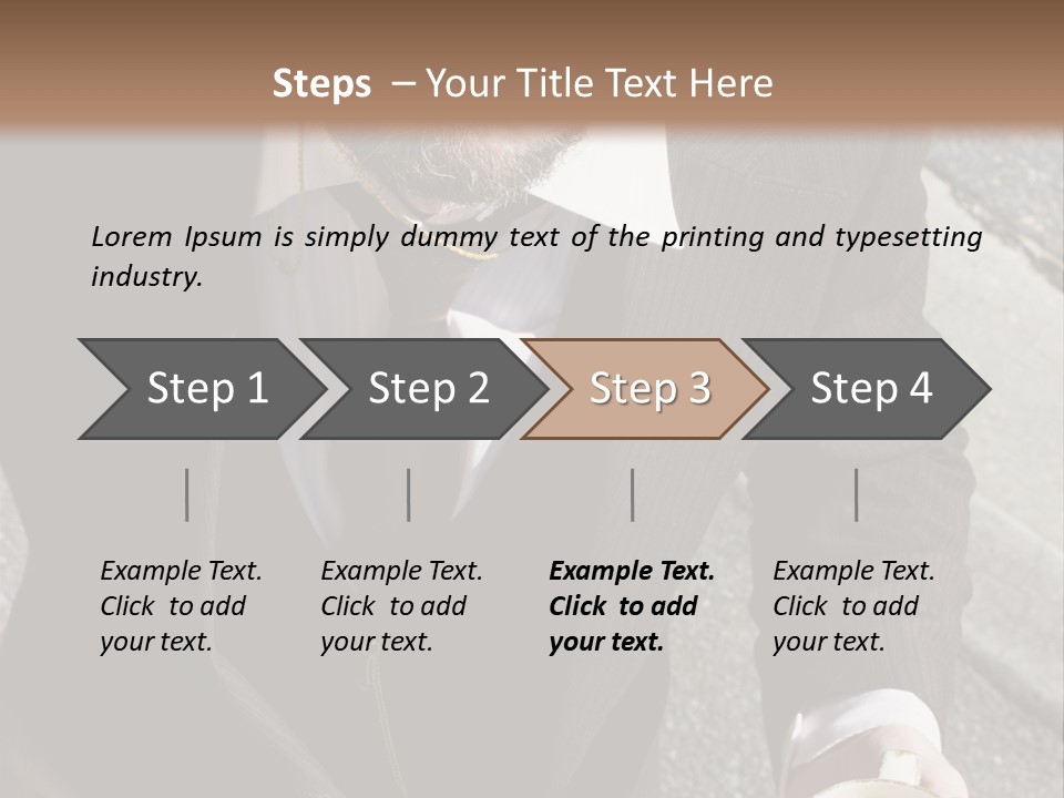 Creature Vertical Bothered PowerPoint Template