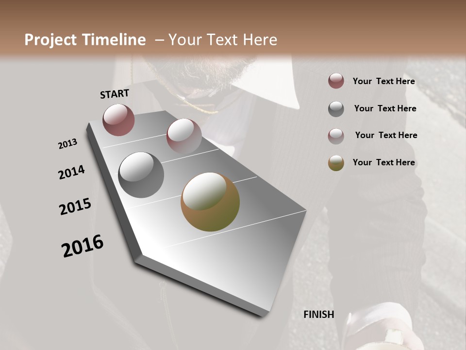 Creature Vertical Bothered PowerPoint Template