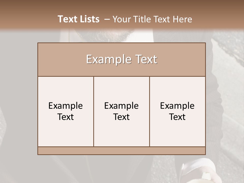 Creature Vertical Bothered PowerPoint Template