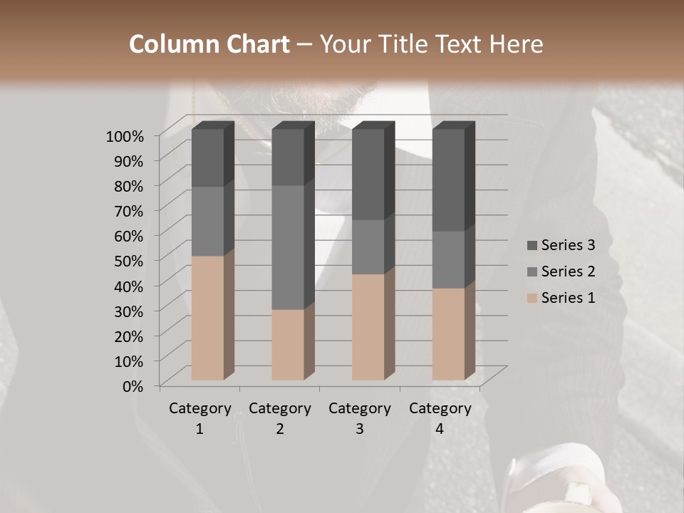 Creature Vertical Bothered PowerPoint Template