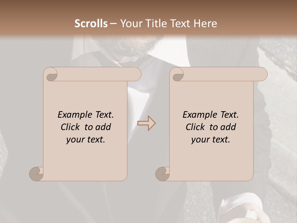 Creature Vertical Bothered PowerPoint Template