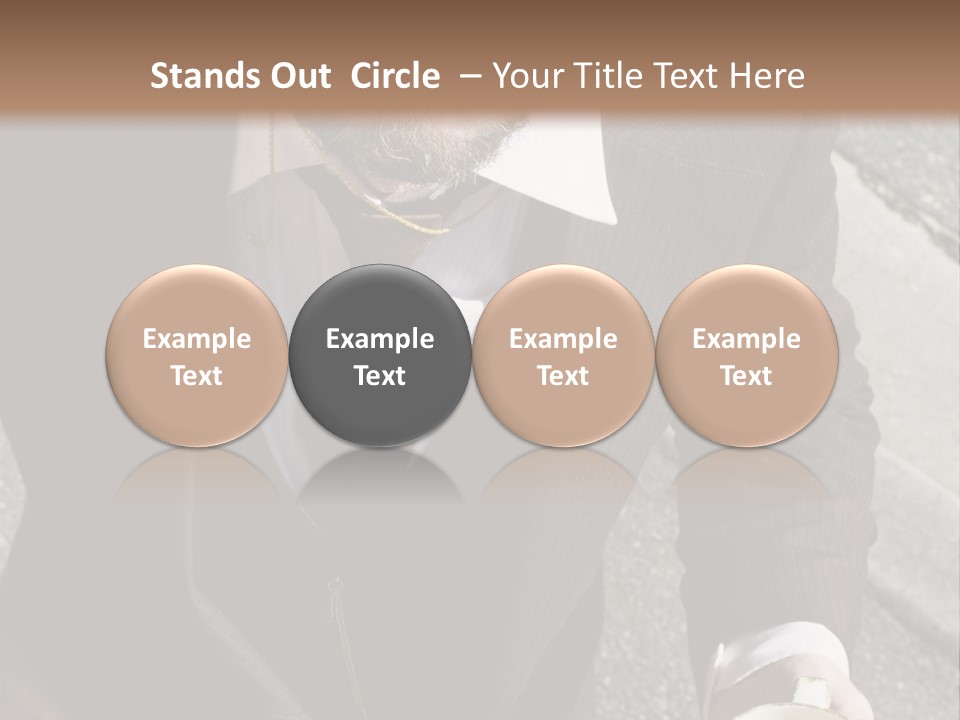 Creature Vertical Bothered PowerPoint Template