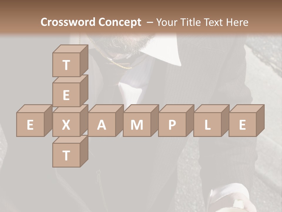 Creature Vertical Bothered PowerPoint Template