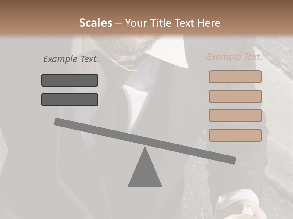 Creature Vertical Bothered PowerPoint Template